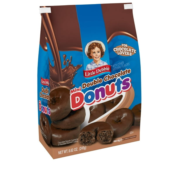 Little Debbie Double Chocolate Mini Donuts (bagged), 8.62