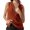Brick-red, variant on Sleeveless Women Solid Color V-Neck Knit Vest Sweater