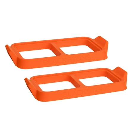Blackstone Adventure Ready Silicone Egg Ring Tray Set with Heat-Resistant Handles, 2-Piece