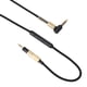 thumbnail image 2 of Cable de conversión de auriculares de audio de extensión macho acodado de 3,5 mm a macho recto de 2,5 mm, 2 of 10