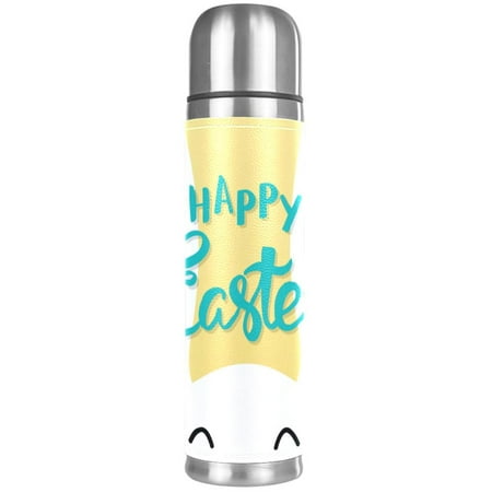 

Rabbit Yellow Pattern Premium Insulated Water Bottle - Water Mug with Food-Grade PP Vacuum Insulated Leak-proof BPA-Free