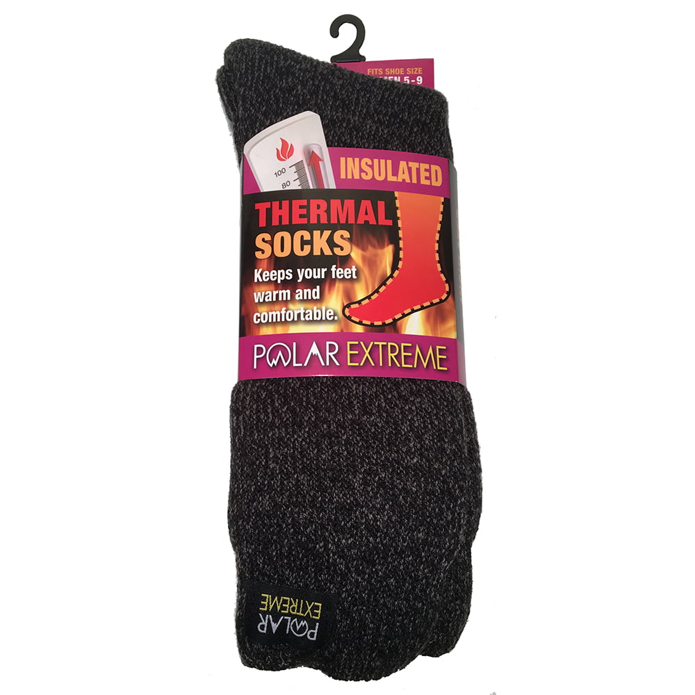 Polar Extreme Womens Insulated Thermal Socks - Walmart.com