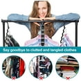 thumbnail image 2 of SUWU Closet Organizers and Storage,Upgraded Organization and Storage Clothes Hanger,12 Pack College Dorm Room Essentials,Sturdy Closet Organizer Home Essentials Space Saving Hangers for Thick Clothe, 2 of 5