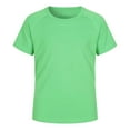 thumbnail image 1 of TIEVOSA Boys Rash Guard Swim Shirt Short Sleeve Swimwear Youth Rashguard Water Shirt Shirt 3-12 Years Old, 1 of 3