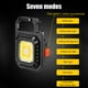thumbnail image 3 of COB LED Mini Llaveros Linterna 500lm Lámpara Bolsillo Impermeable (B), 3 of 6