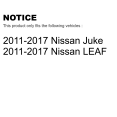 thumbnail image 2 of TOR Front Suspension Control Arm and Ball Joint Assembly Stabilizer Bar Link Kit for Car 2011-2017 Nissan Juke LEAF - Left Right Side (Driver Passenger) KTR-101629, 2 of 2