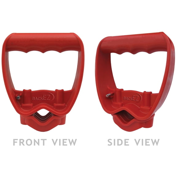 BACKEZ Back-Saving Tool Grip, 2-Pack, Multi-Tool Handle, Labor-Saving Ergonomic  Shovel Handle Attachment