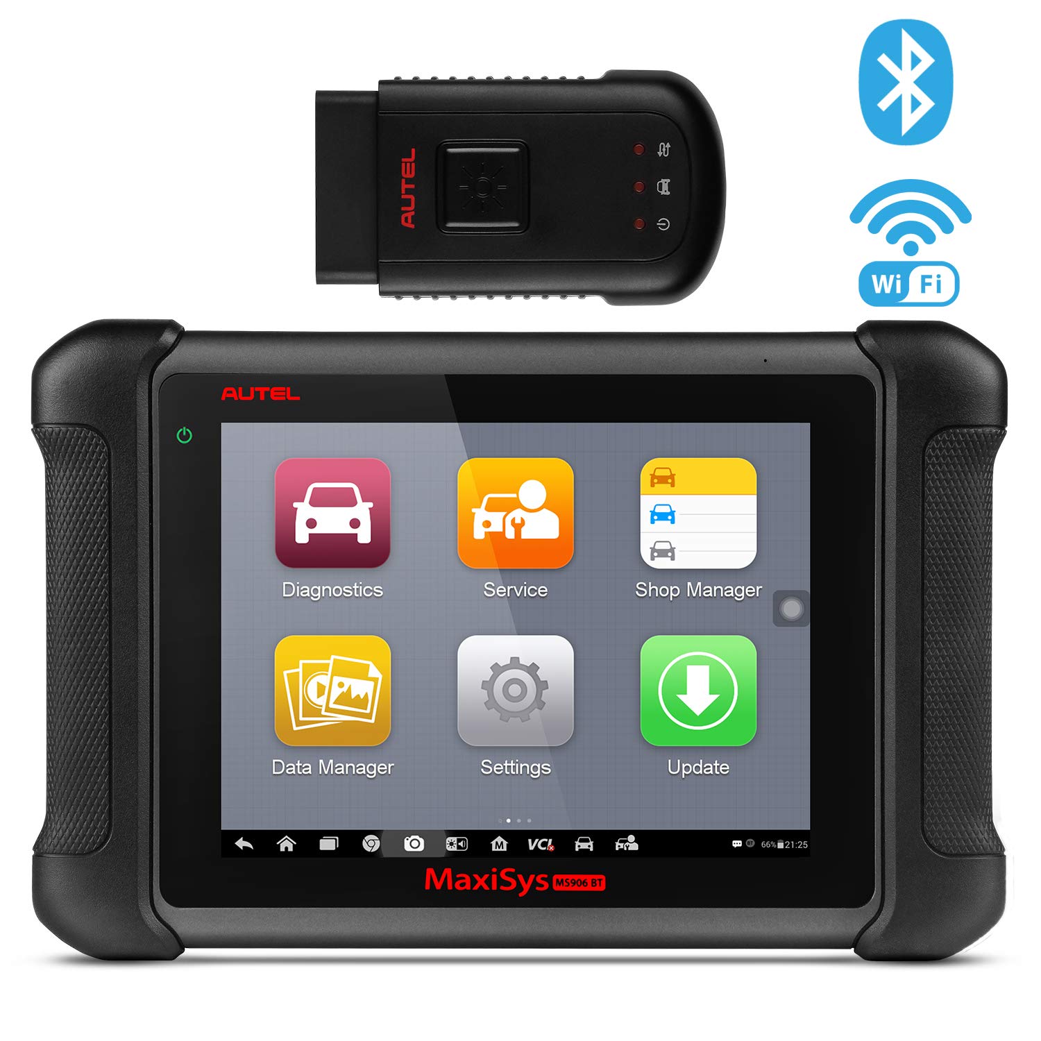 ABS Bleeding TPMS EPB OE-Level Diagnosis Oil Reset IMMO Keys Active Test DPF Autel MaxiSys MS906BT Automotive Scan Tool Car Diagnostic Scanner with ECU Coding SAS ABS Bleeding TPMS EPB OE-Level Diagnosis Oil Reset IMMO Keys Active Test DPF Autel MaxiSys MS906BT Automotive Scan Tool Car Diagnostic Scanner with ECU Coding SAS