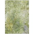 thumbnail image 2 of Addison Rugs Chantille Indoor/Outdoor Transitional Floral Aloe Machine Washable Rectangle Rug, 10' x 14', 2 of 8