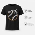 thumbnail image 5 of Game Day Mom Softball Baseball Graphic T-Shirt, Unisex Classic Fit Crew Neck Tee, 5 of 9
