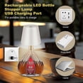 thumbnail image 4 of Wireless Bottle Lamp, 3 Color Rechargeable Wine Bottle Lights for Bars Restaurants, 4 of 5