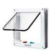 thumbnail image 5 of Smart Pet Door 4 Way Locking Security Lock Abs Plastic Dog Cat Flap Door Controllable Switch Direction Doors Small Pet Supplies, 5 of 5