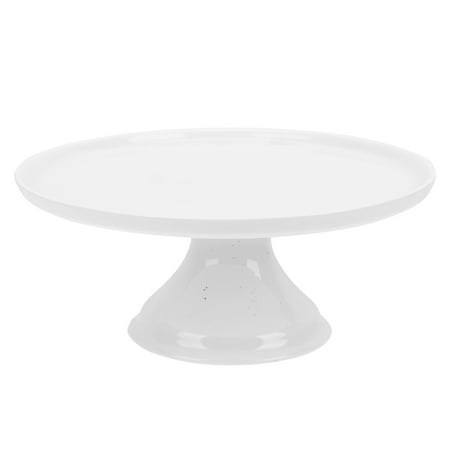 

FRCOLOR Cake Storage Stand Ceramic Cake Tray High Base Cake Display Tray Snacks Holder