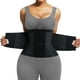 thumbnail image 1 of Cinturilla de entrenamiento para el abdomen, corsés debajo del busto, cinturilla de neopreno moldeadora de cuerpo en forma de reloj de arena para mujeres, negra, talla L., 1 of 5