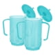 thumbnail image 4 of BRIGHTFUFU Tazas para sorber para adultos, 2 uds., taza para sorber para personas mayores con pajita, botella de agua para Hospital con pajita, vaso de plástico con asa, tazas para sorber para adultos, 4 of 7