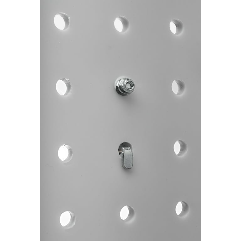 Triton Products® DURAHOOK 990-S Pegboard,White,22 in. H,PR G2018436 Triton Products® DURAHOOK 990-S Pegboard,White,22 in. H,PR G2018436