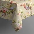 thumbnail image 5 of Pioneer Flower Floral Print Pattern Square Tablecloth,Waterproof Square Table Cover,Wipeable Spillproof Washable Table Cover for Home Kitchen Party Decor 42"X42"(107x107cm), 5 of 6