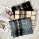thumbnail image 3 of Bufanda a cuadros clásica británica de Navidad para mujer, chal de Cachemira de imitación cálido de doble uso, regalo de Navidad y Año Nuevo, Otoño e Invierno, 3 of 5