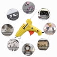 thumbnail image 2 of Hot Melt Glue Gun 20W Professional Rapid Heating Tool with 0.28" and 0.43" Glue Sticks Anti-Scald Design for DIY Crafts Home Repair and Art Projects, 2 of 3
