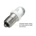 thumbnail image 4 of Uxcell 3-3.8V/0.03A E10 Mini Bombillas, 10Pcs Bombillas de Tornillo Miniatura para Linternas Blancas, 4 of 6
