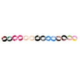 thumbnail image 2 of segolike 7 Pairs Mixed Color Silicone Gel Ear Piercing Tunnel Gauge Expander - 14mm, 2 of 5
