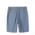 thumbnail image 2 of WILLBEST Pantalones Cortos Casuales para Hombre, de Verano, Cómodos, Transpirables, Ajustados, Elásticos, con Parte Delantera Plana, para Gimnasio, Viajes Al Aire Libre, 2 of 7