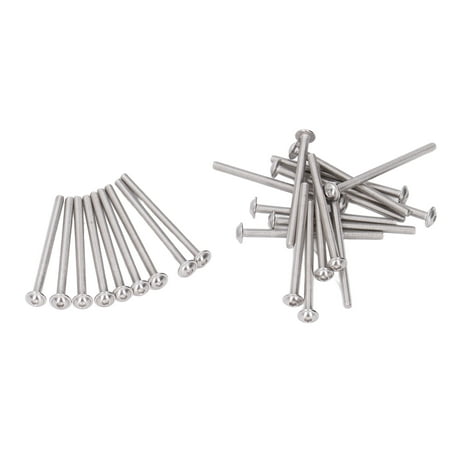 

Buttons Heads Socket Perfect Look Firm Wider Bearing A2-70 Stainless Steel Flanged Button Head Screws Kit For Wet Environments