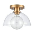 thumbnail image 3 of Elk Home 10-Inch Wide Julian Semi Flush Mount Modern-Brushed Gold, 3 of 5