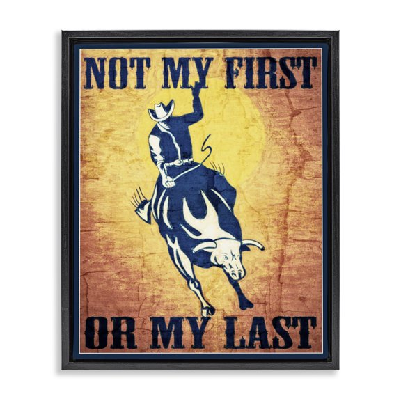Stupell Industries Traditional Black Floating Frame Canvas Art, 17 x 21, by Graffitee Studios