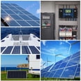 thumbnail image 3 of LEEYNEER MPPT Solar Charge Controller 12V 24V 50A Auto Focus Maximum Current Charge Controller PV Regulator for Outdoor Camping, 3 of 6
