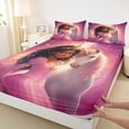 thumbnail image 4 of Erosebridal Cute Black Princess Queen Sheet Sets,Cartoon Animal Unicorn Bed Set For Kids Girls 4pcs, 4 of 6