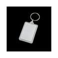 thumbnail image 2 of thinsony Acrylic Blank Keyring Photo Insert Transparent Keychain Frame Key Chain Fashion Clothes Handbag Waist Hanging Gifts Keys Type 3, 2 of 6