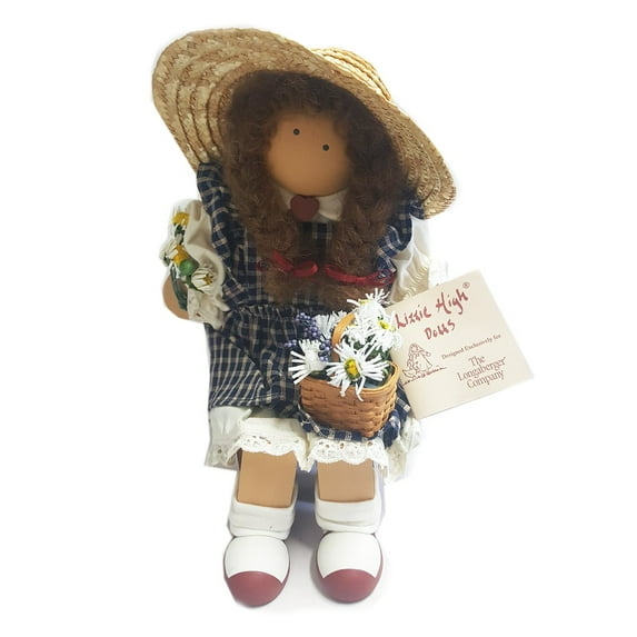 Rare Longaberger Lizzie High Doll Daisy Mae Ladie & Friends 1998