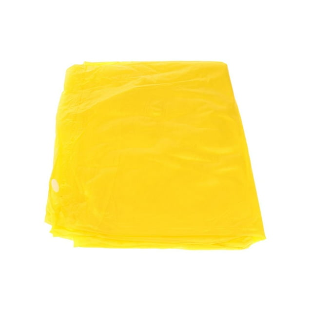 Chaqueta impermeable con capucha reutilizable ligera Poncho de lluvia amarillo shamjiam impermeable al aire libre para adultos