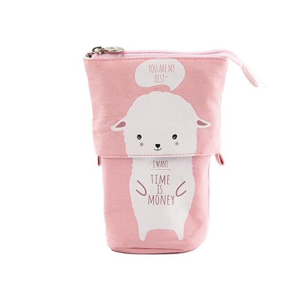 Sidaley Estuche para lápices Flexible Simple Gran capacidad Liviano Estuche para lápices Adorable Práctico Fácil de usar Estuches para bolígrafos Carpetas de archivos Tipo5