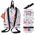 thumbnail image 5 of HAWEE Dry Wet Drawstring Backpack with Shoe Compartment for Women Waterproof Yoga String Bag Outdoor Sports Rucksack for Gym/ Beach/ Swim Pool, Hot Fox, 5 of 7