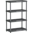 thumbnail image 2 of US Polymers 86501 36 x 18 x 56 in. 4 Tier Shelving Rack, Gray, 2 of 2