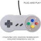 thumbnail image 2 of Pack of 2 Wired USB Controllers - Compatible with SNES Emulators - Retro Gaming Joypads Gamepad - Suitable for Gaming PC, Computer, Laptop, 2 of 5