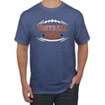 thumbnail image 1 of Wild Bobby, Football Dad, Sports, Men Graphic Tee, Vintage Heather Blue, 5X-Large, 1 of 4