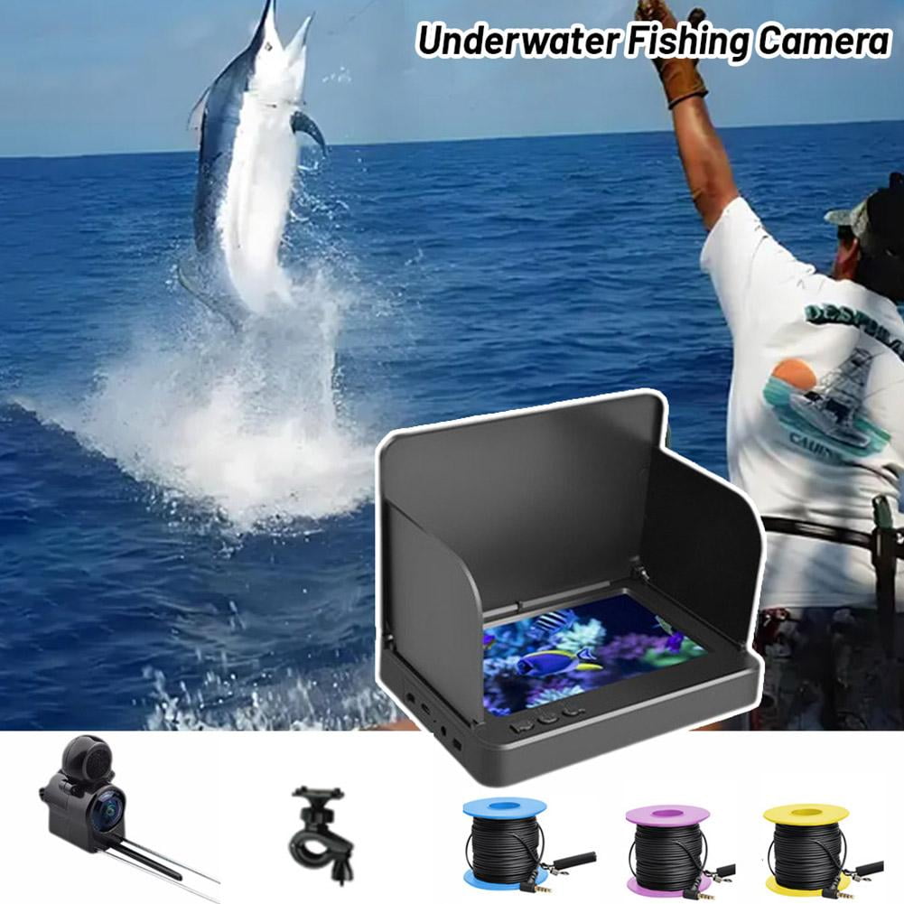 Colitt HD Underwater Fishing Camera, Waterproof Portable 360-Degree Fish Finder With Night Vision Real-Time Viewing Fish Camera For Fishing Gear, Baiting, And Catching Fish