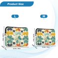 thumbnail image 4 of FORMRS 15-15.6 inch Laptop Sleeve Case Soft Carrying Quilted Computer Bag Cover, Beige Clover Pattern, 4 of 7