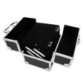 thumbnail image 7 of Ktaxon Pro Aluminum Makeup Train Case Jewelry Box Cosmetic Organizer Storage Lockable, 7 of 7