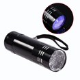 thumbnail image 4 of Outdoor Handheld Flashlight, Aluminum Alloy  9 LED Ultra Violet Flashlight Backlight Torch Light Lamp, 4 of 8
