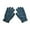 Light blue, variant on Gloves Mittens Men's and Winter Thick Warm and Cold Knitted Solid Color Cycling Gloves