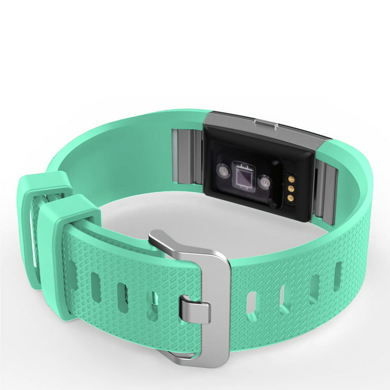 Fitbit 2 Watch Bands, Mignova Soft Silicone Replacement Sport Watch Band Strap for Fitbit Charge 2 Fitness Tracker - Size (Mint Green) - Walmart.com