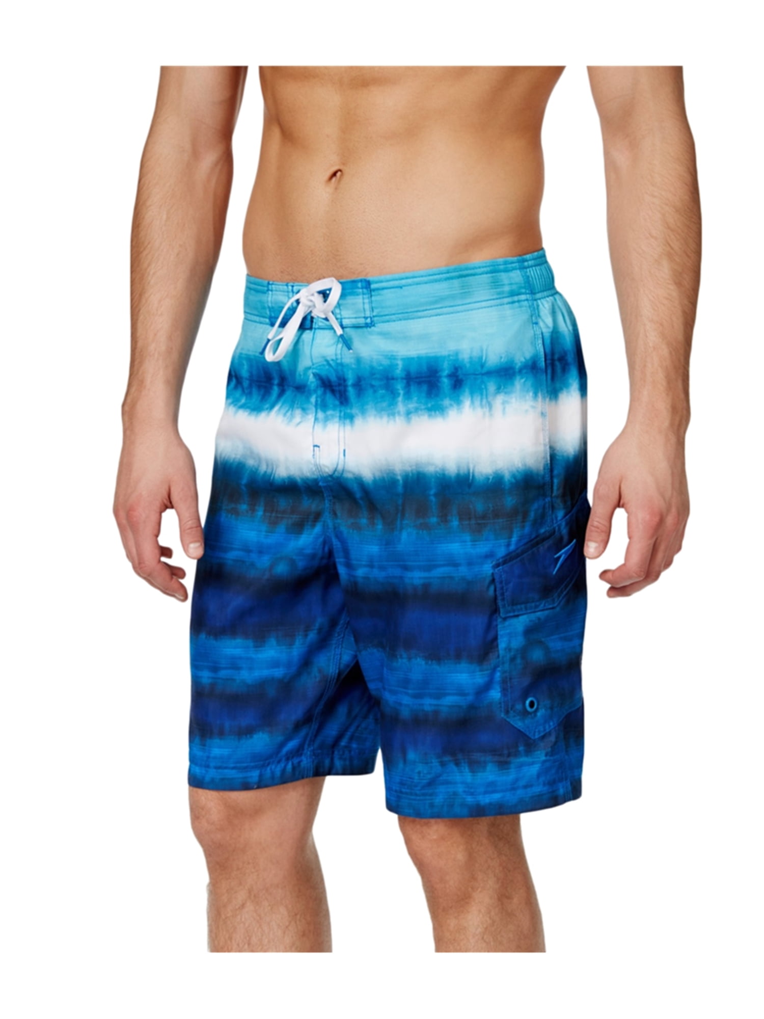 Speedo - Speedo Mens Sun Protection Tie Dye Swim Bottom Board Shorts ...
