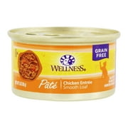 Angle View: Wellness Canned Cat Food Grain Free Chicken -- 3 Oz