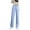 Light Blue, variant on QNANSPI Women Maternity Jeans,Wide Leg Maternity Pants,Casual Denim Wide Leg Jeans for Women High Waist Over The Belly Support Relaxed Trousers