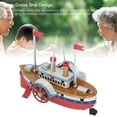 thumbnail image 3 of Juguete De Barco Vintage, Juguete De Barco Para Niños Nostálgico Para Regalo De Cumpleaños, 3 of 7