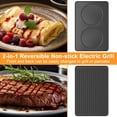 thumbnail image 5 of Raclette Table Grill, Removable 2-in-1 Non-Stick Grill Plate,Electric Table Indoor Grill Korean BBQ Grill,1300W Fast Heating with 8 Cheese Melt Pans,Adjustable Temperature,Parties、Family Fun, 5 of 7